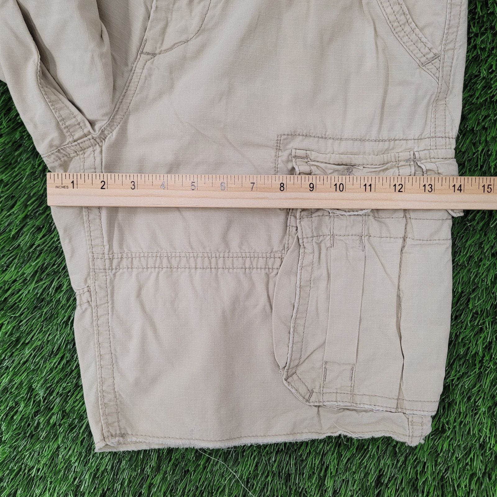 American Eagle Outfitters Vintage Y2K American Eagle Cargo Shorts 34x10 Baggy Size US 34 / EU 50 - 13 Thumbnail