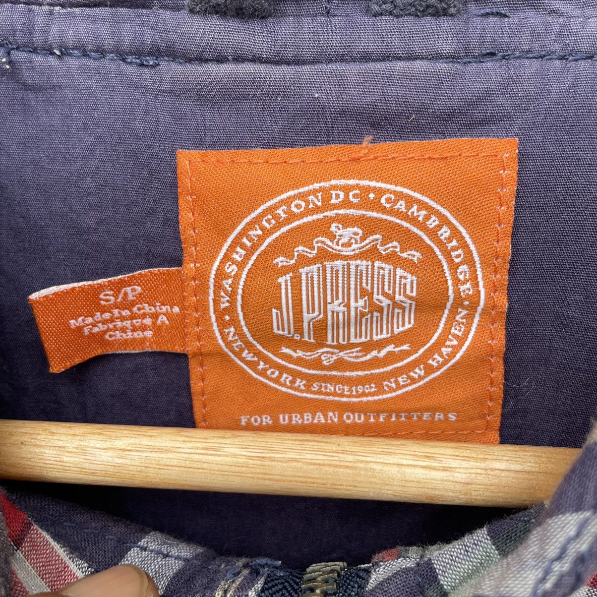 J. Press 💥J press Pachtwork Hooded Jacket Size US M / EU 48-50 / 2 - 8 Thumbnail