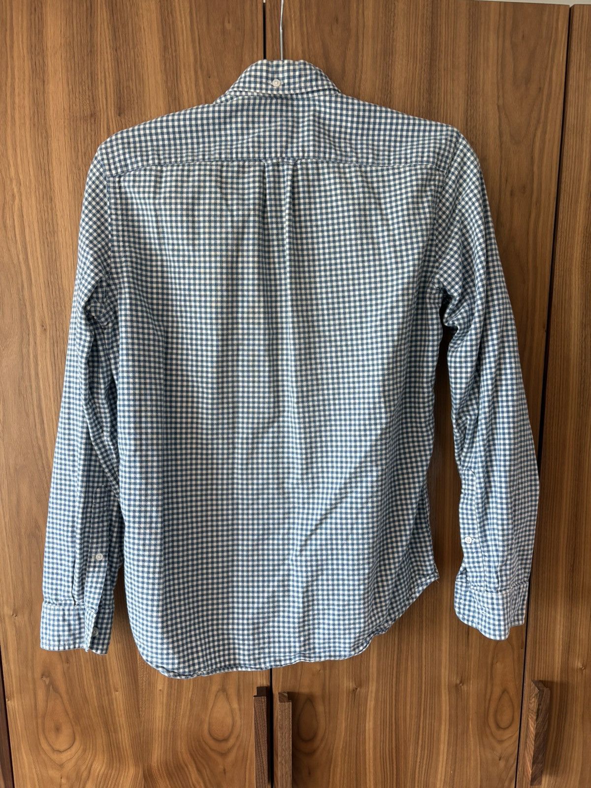 J.Crew J.Crew Blue Plaid Check Oxford Cloth Button Down Size US S / EU 44-46 / 1 - 4 Thumbnail