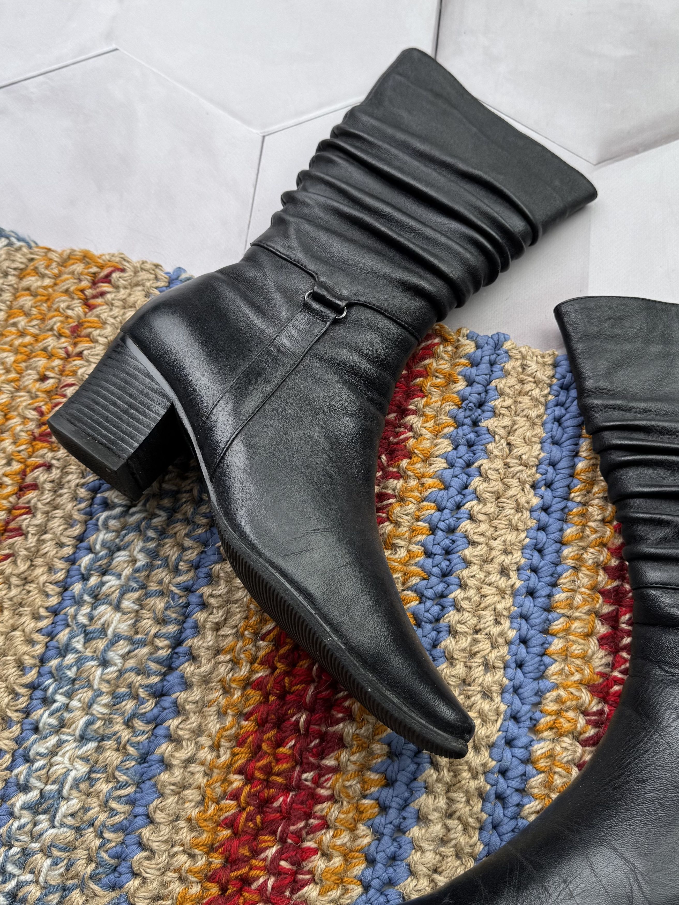 Japanese Brand Vintage Leather Boots Size US 7 / IT 37 - 2 Thumbnail