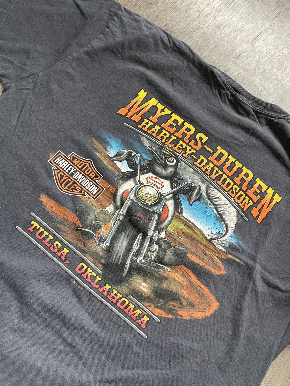 Harley Davidson Harley Davidson “Myers - Tulsa, Oklahoma” T-shirt (Sz. XL) Size US XL / EU 56 / 4 - 2 Thumbnail