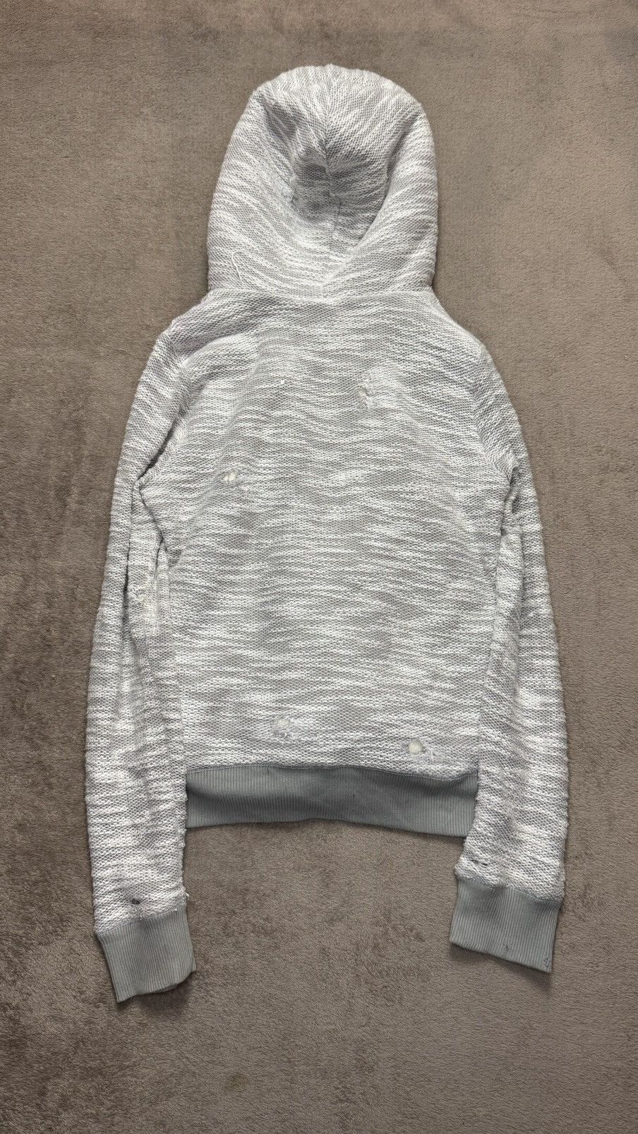 Japanese Brand Distressed Faux Fur Zip Hood ifsixwasnine LGB balenciaga Size US M / EU 48-50 / 2 - 5 Thumbnail