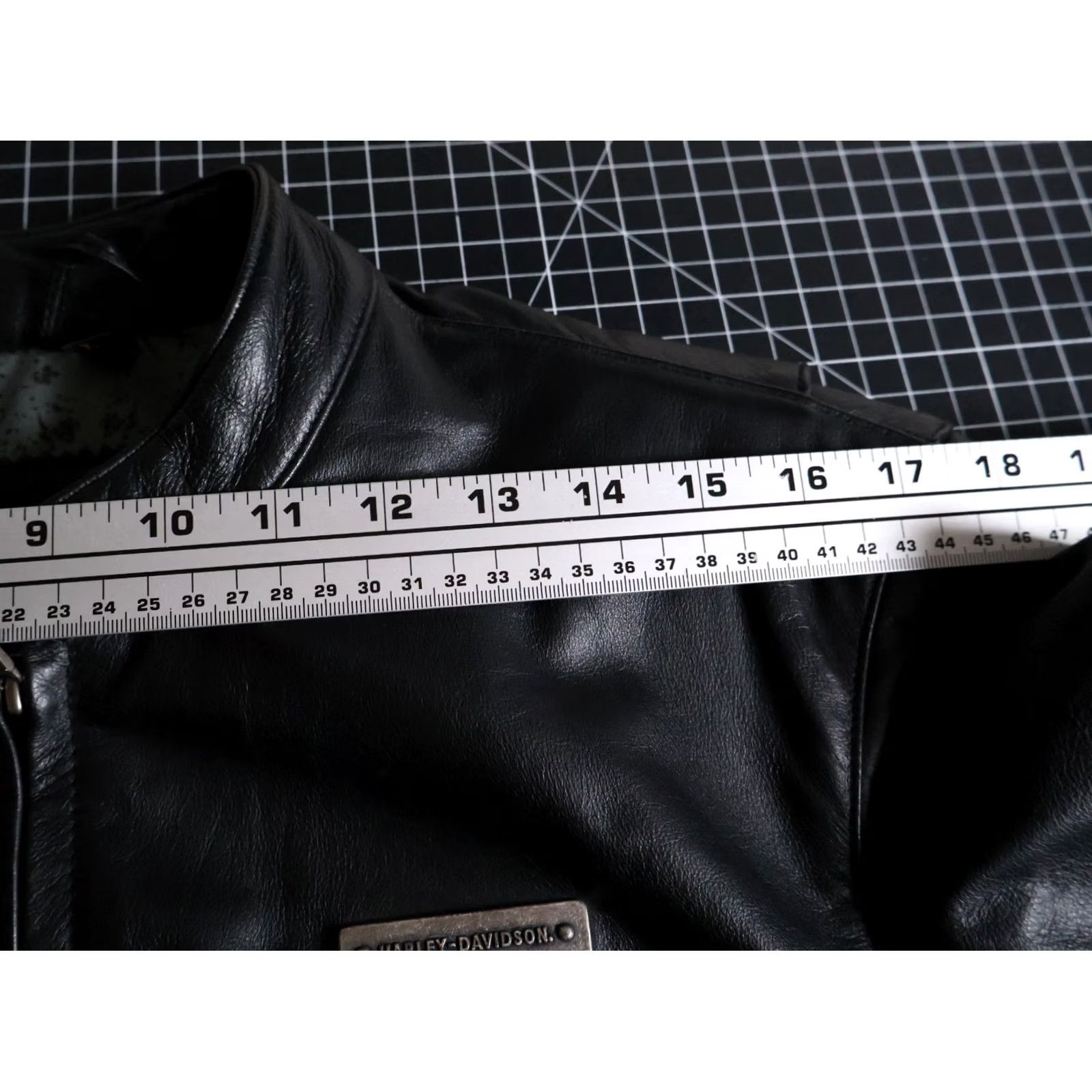 Harley Davidson Harley-Davidson Leather Jacket Women's Large Black Laced Sides Biker Racer Moto Jacket Size L / US 10 / IT 46 - 7 Thumbnail