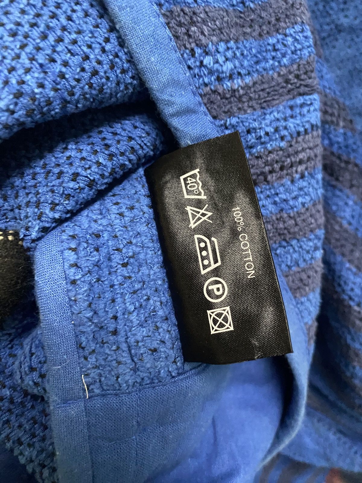 Indigo VINTAGE UNICA FASHION MADE IN FINLAND BLUE INDIGO JACKET Size US M / EU 48-50 / 2 - 10 Thumbnail