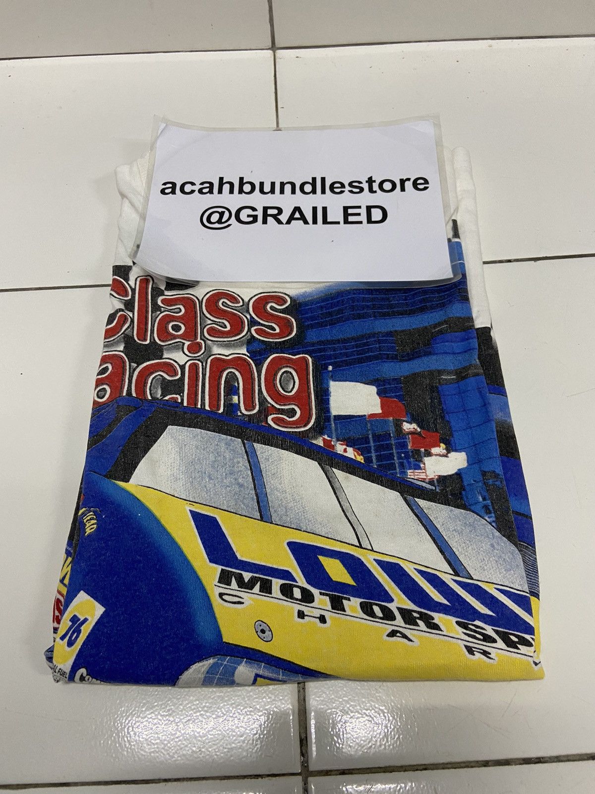 NASCAR LOWE’S WORLD CLASS SPEEDWAY MOTORSPORT CHARLOTTE TEE SHIRT Size US XL / EU 56 / 4 - 18 Thumbnail