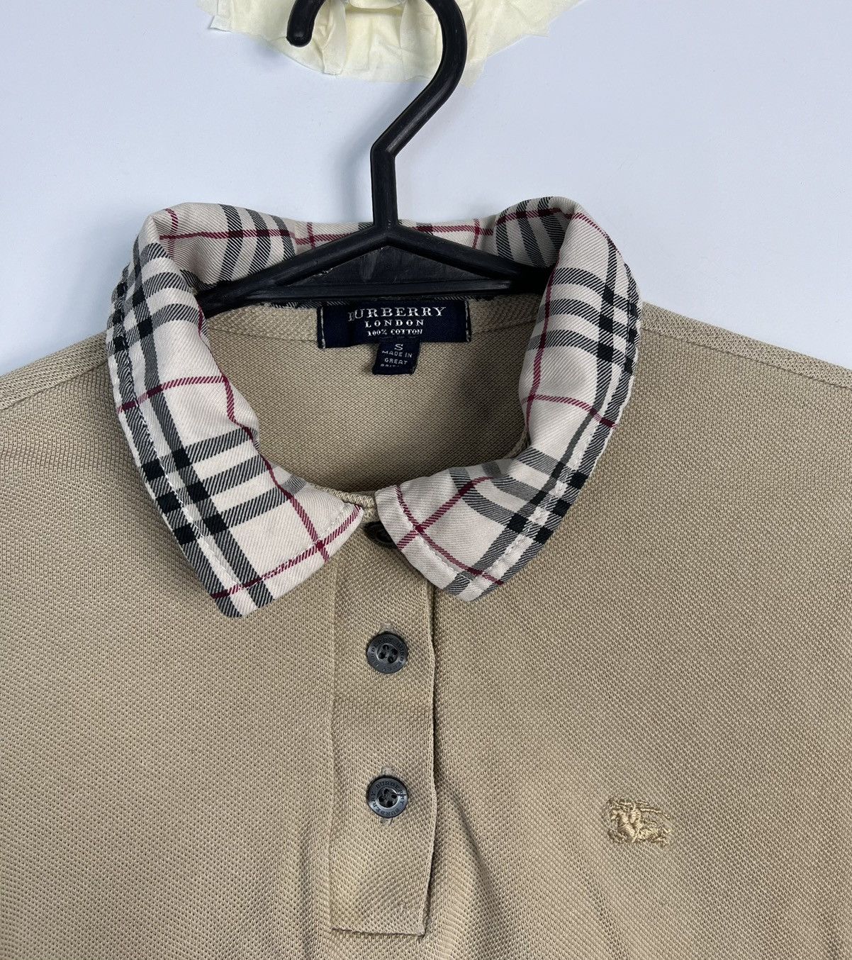 Burberry × Vintage Longsleeve Burberry London Vintage Women Size S / US 4 / IT 40 - 2 Thumbnail