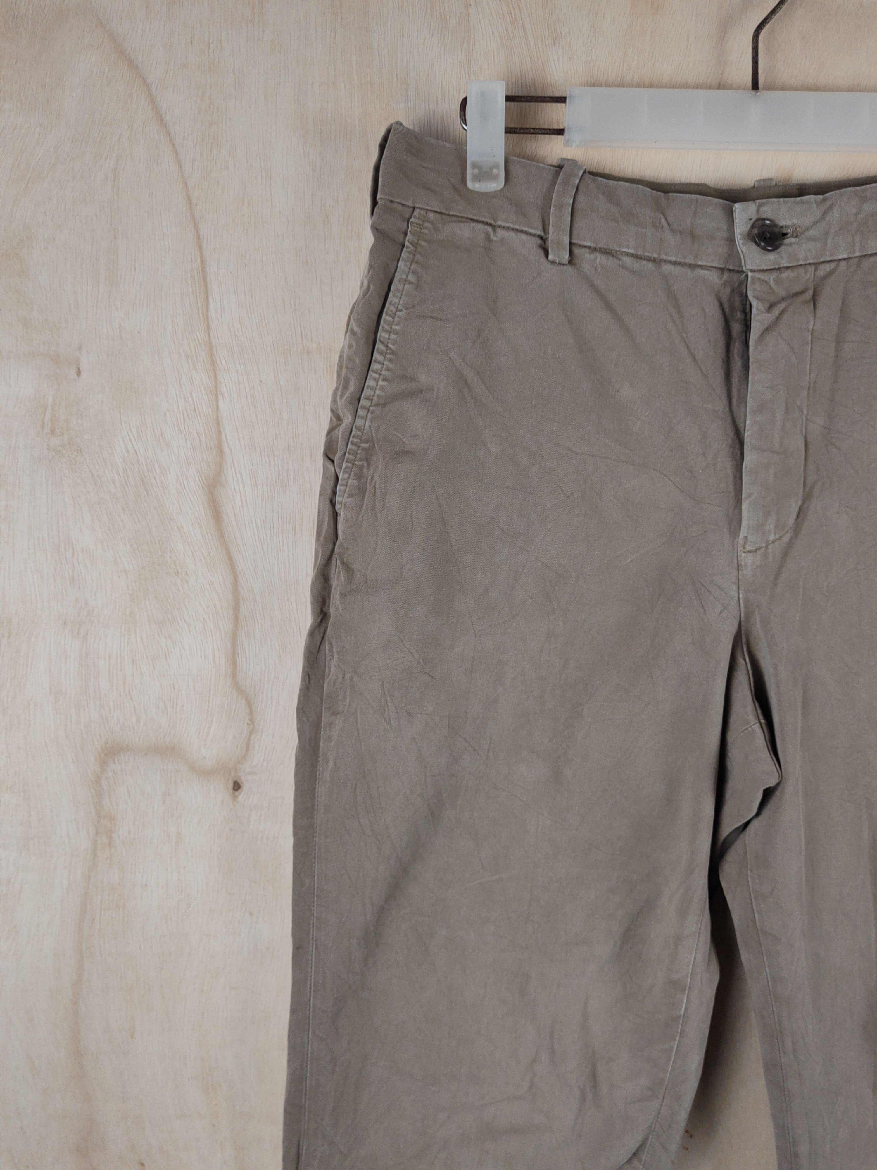 Japanese Brand Uniqlo Brown Faded vintage Casual Pants #S2516 Size US 31 - 3 Thumbnail