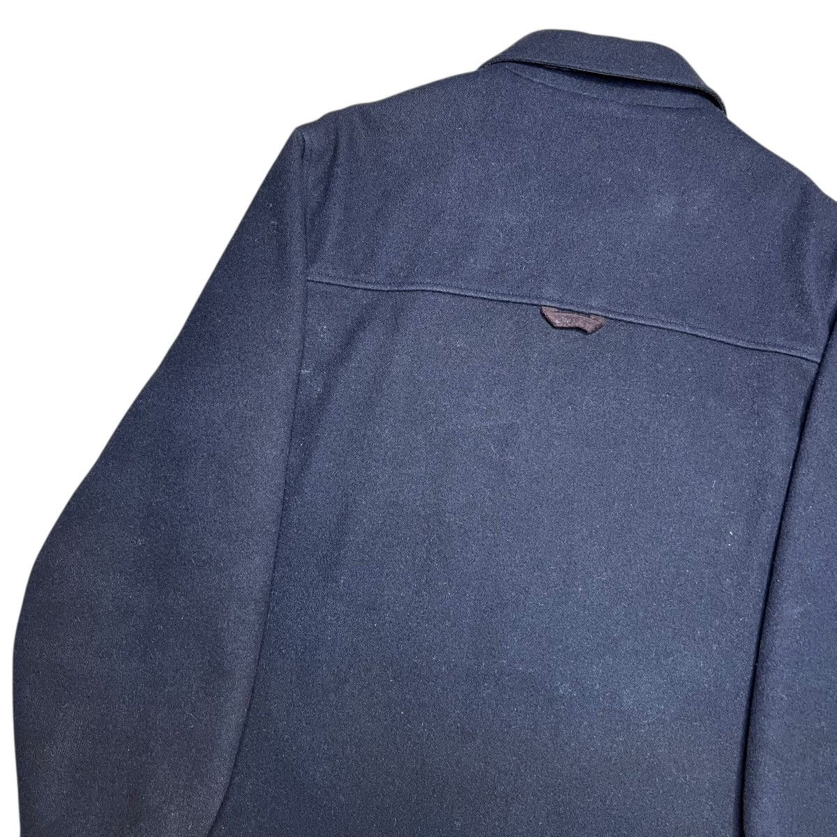 Eddie Bauer Eddie Bauer Wool Navy Blue Mackinaw Button Closure Jacket Size US S / EU 44-46 / 1 - 25 Thumbnail