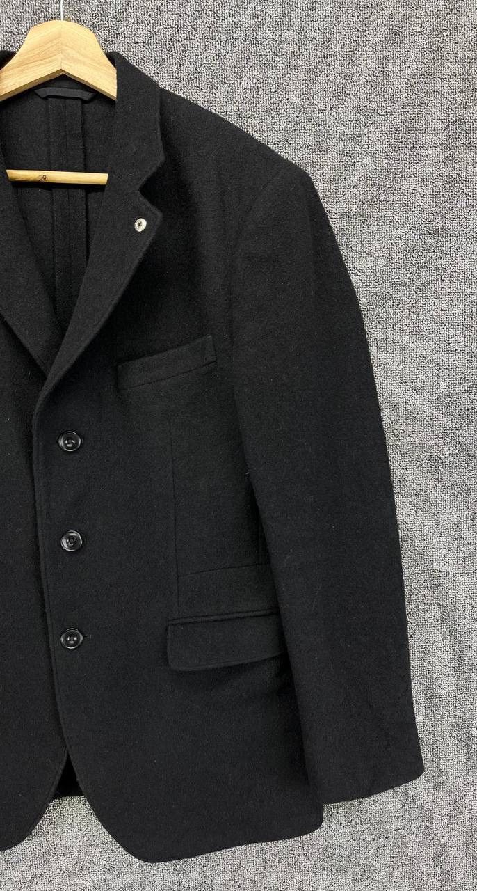 Lemaire × Uniqlo Lemaire X Uniqlo Black Wool Blazer Coat Jacket Size US M / EU 48-50 / 2 - 4 Thumbnail