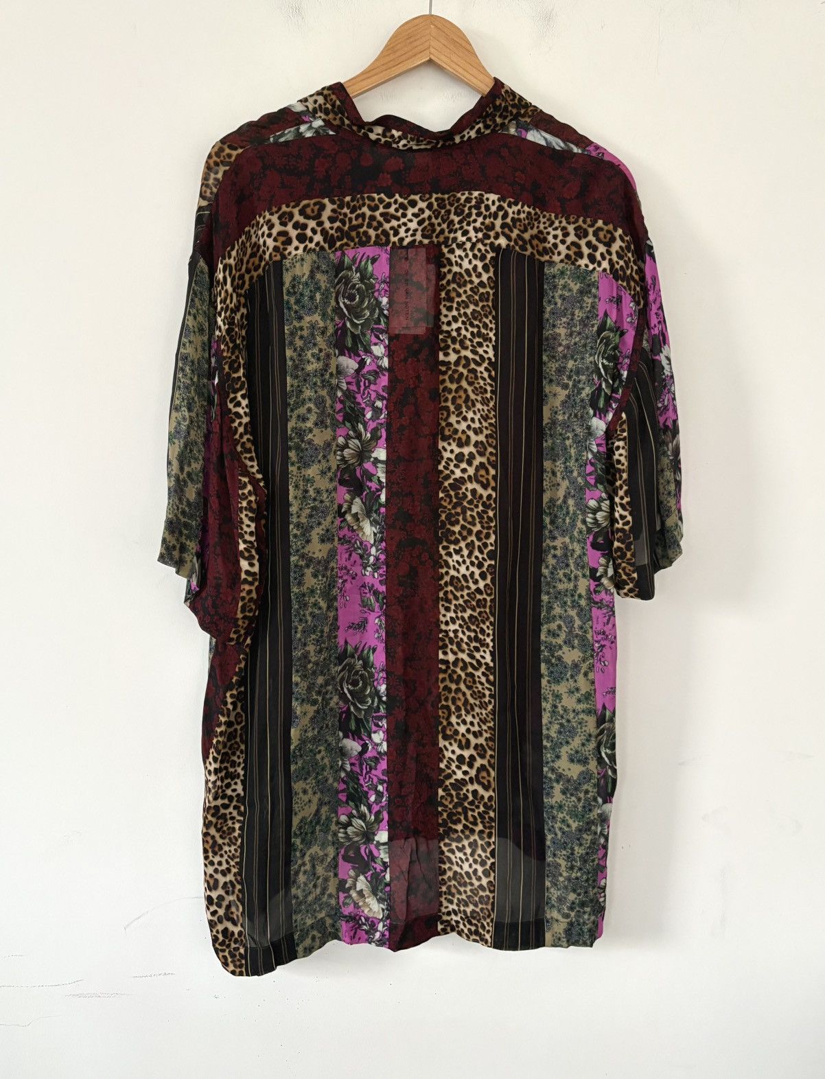 Dries Van Noten 23ss leopard floral short sleeved shirt Size US L / EU 52-54 / 3 - 2 Thumbnail