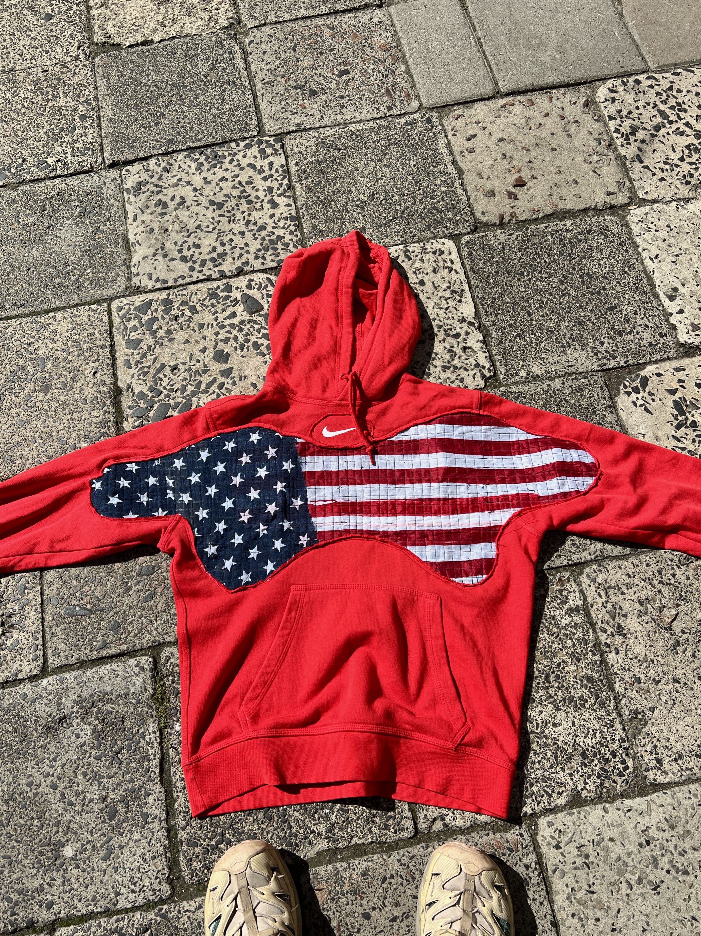 Nike NIKE HOODIE BORO STYLE PATCHWORK Size US S / EU 44-46 / 1 - 2 Thumbnail