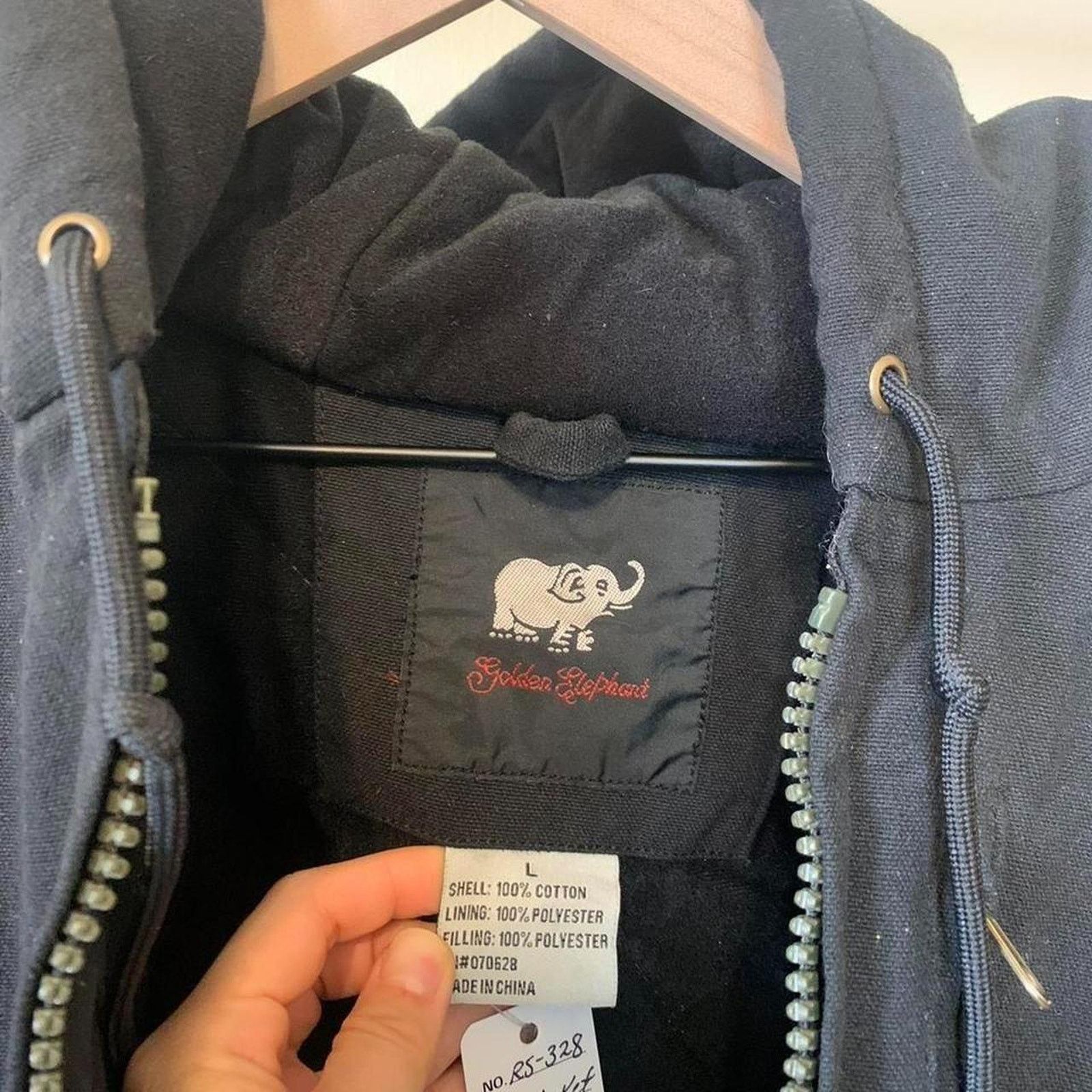Vintage Golden elephant duck workwear jacket Size US L / EU 52-54 / 3 - 4 Thumbnail