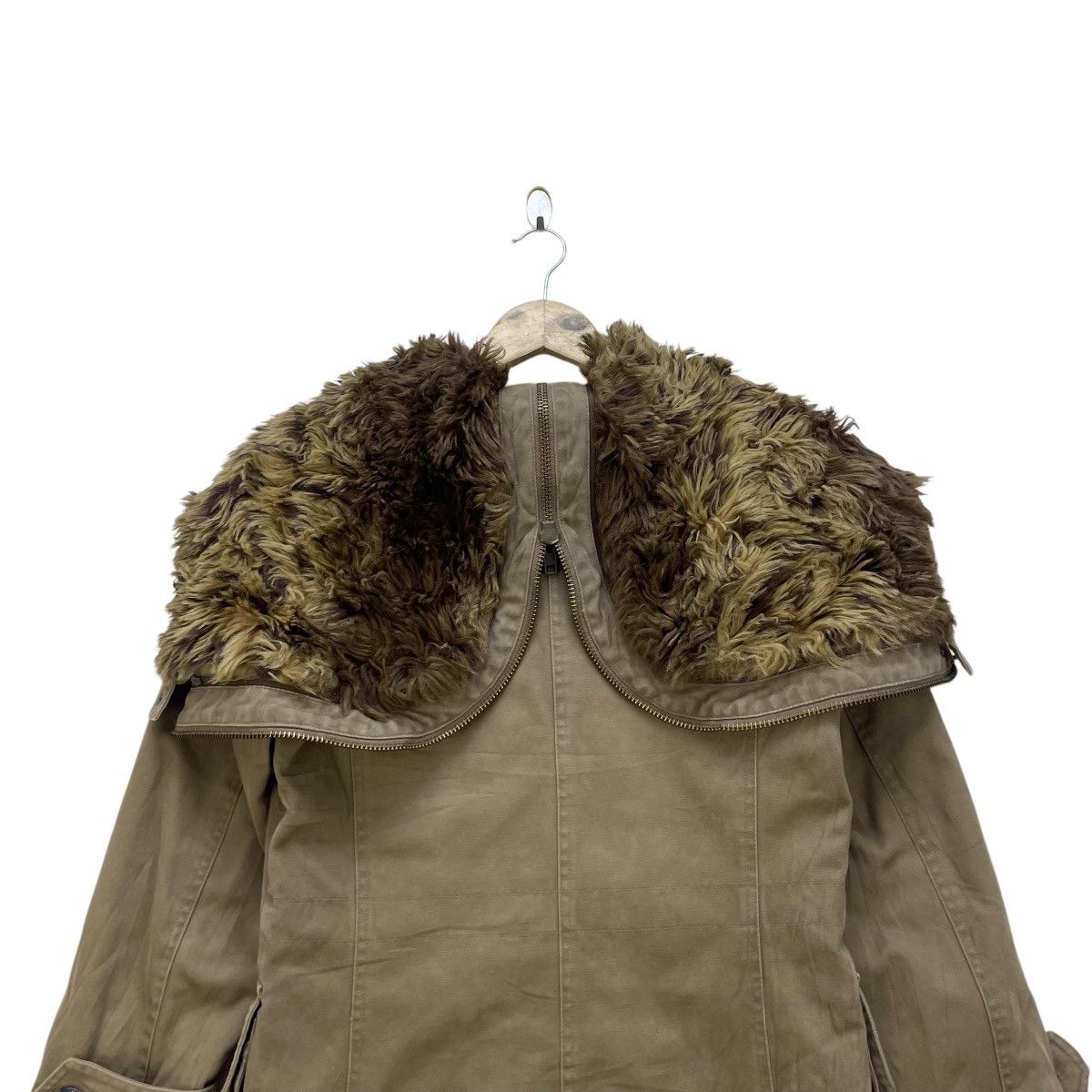 If Six Was Nine 💥Japanese Brand Re Trush Snorkel Parka Gothic Punker Jacket Size M / US 6-8 / IT 42-44 - 4 Thumbnail