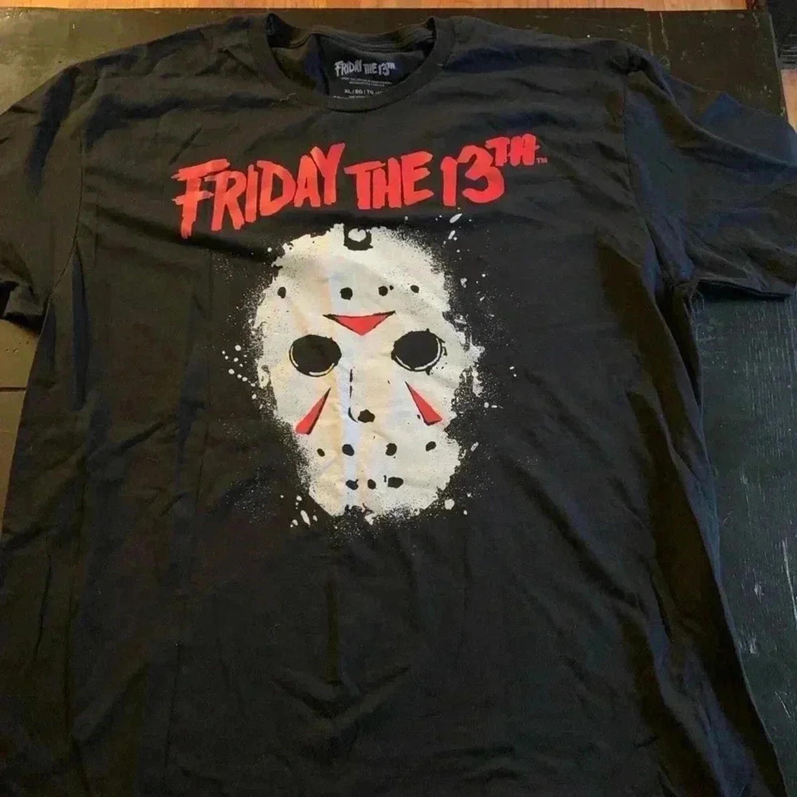 Designer 🖤Friday the 13th shirt Size US XL / EU 56 / 4 - 2 Thumbnail