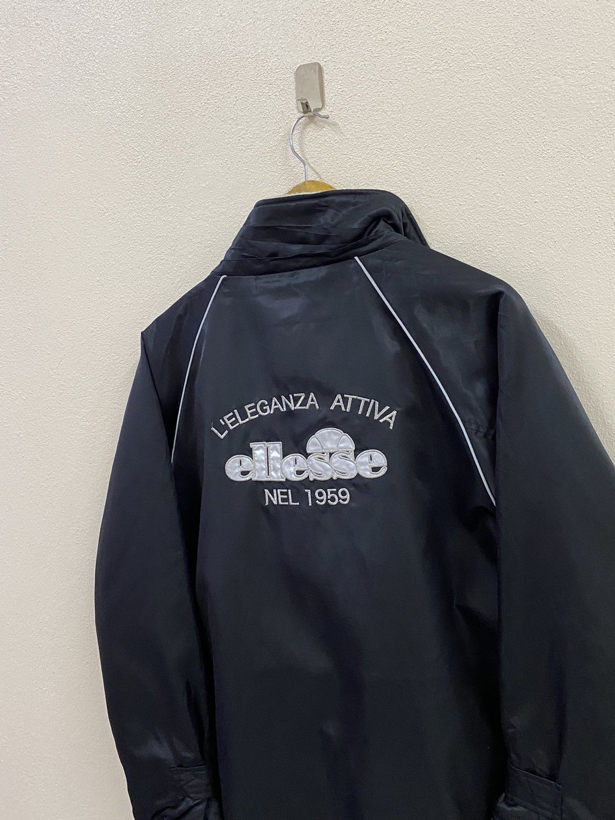 Ellesse Vtg Ellese Parka Jacket Size L / US 10 / IT 46 - 3 Thumbnail