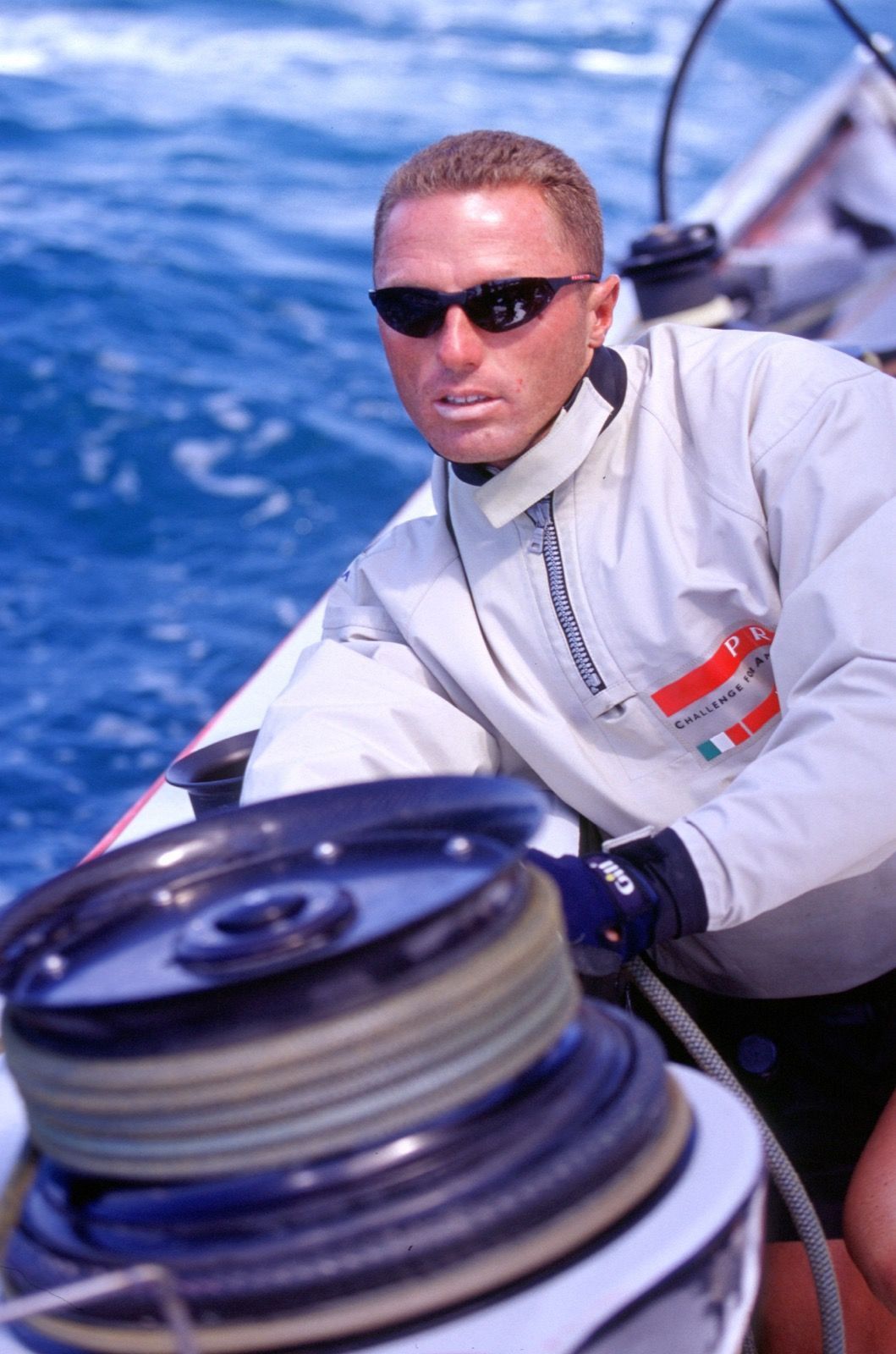 Prada 2003 Prada Luna Rossa Half Zip Sailing Jacket Size US L / EU 52-54 / 3 - 25 Thumbnail