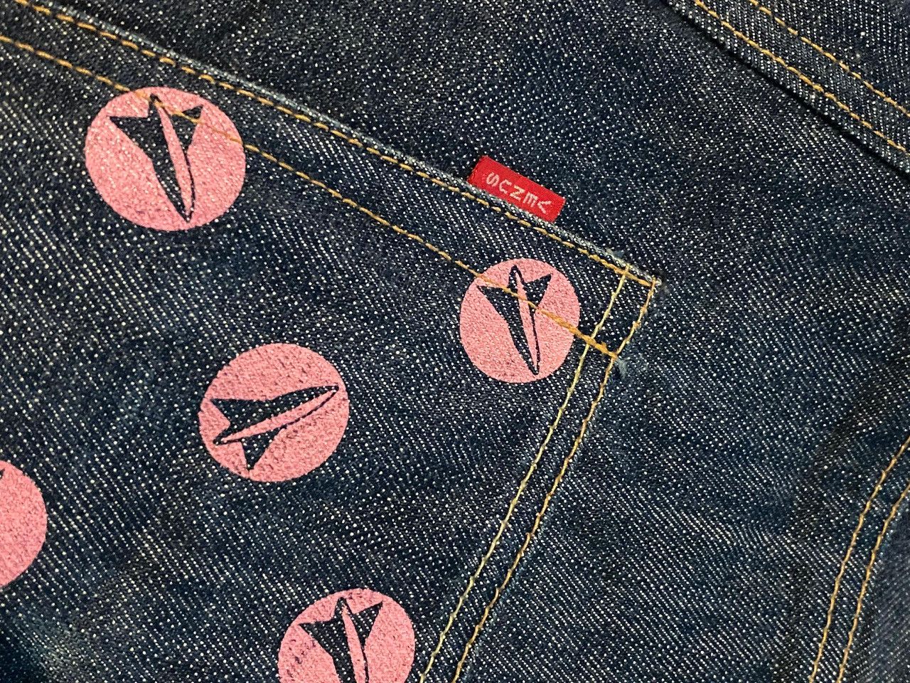 Designer × Japanese Brand Vintage Rocket Saddles & Co Made In Japan Blue Denim Size US 33 - 8 Thumbnail