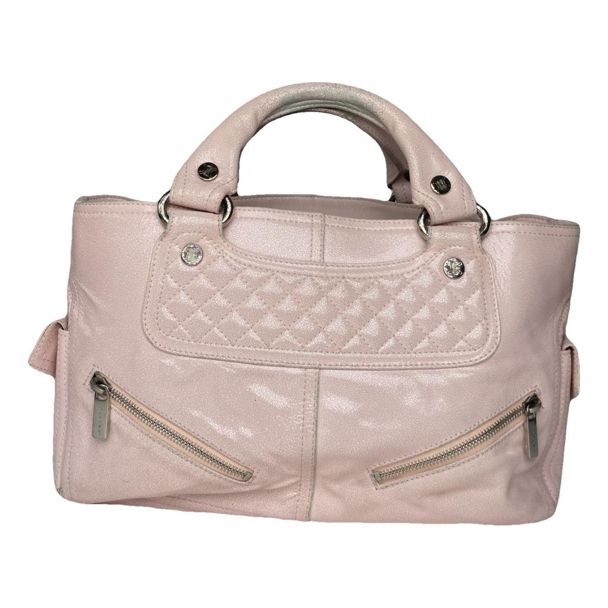 Celine Pink Leather Handbag Size ONE SIZE - 1 Thumbnail