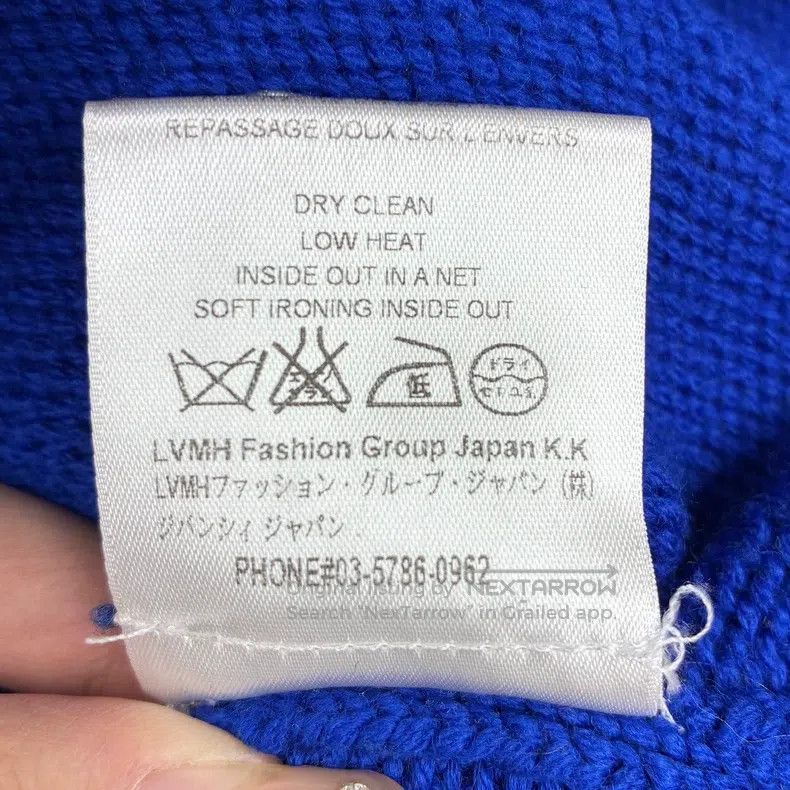 Givenchy Givenchy Klein Blue Star Wool Crewneck Sweater Size US M / EU 48-50 / 2 - 7 Thumbnail
