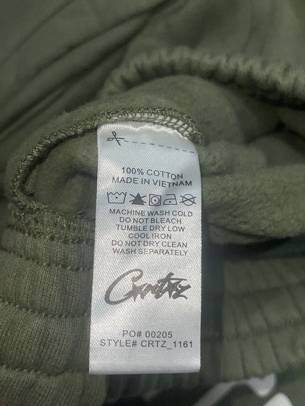 Corteiz CORTEIZ RTW SUPERIOR ROYALE OPEN HEM PANT - OLIVE Size US 32 / EU 48 - 6 Thumbnail