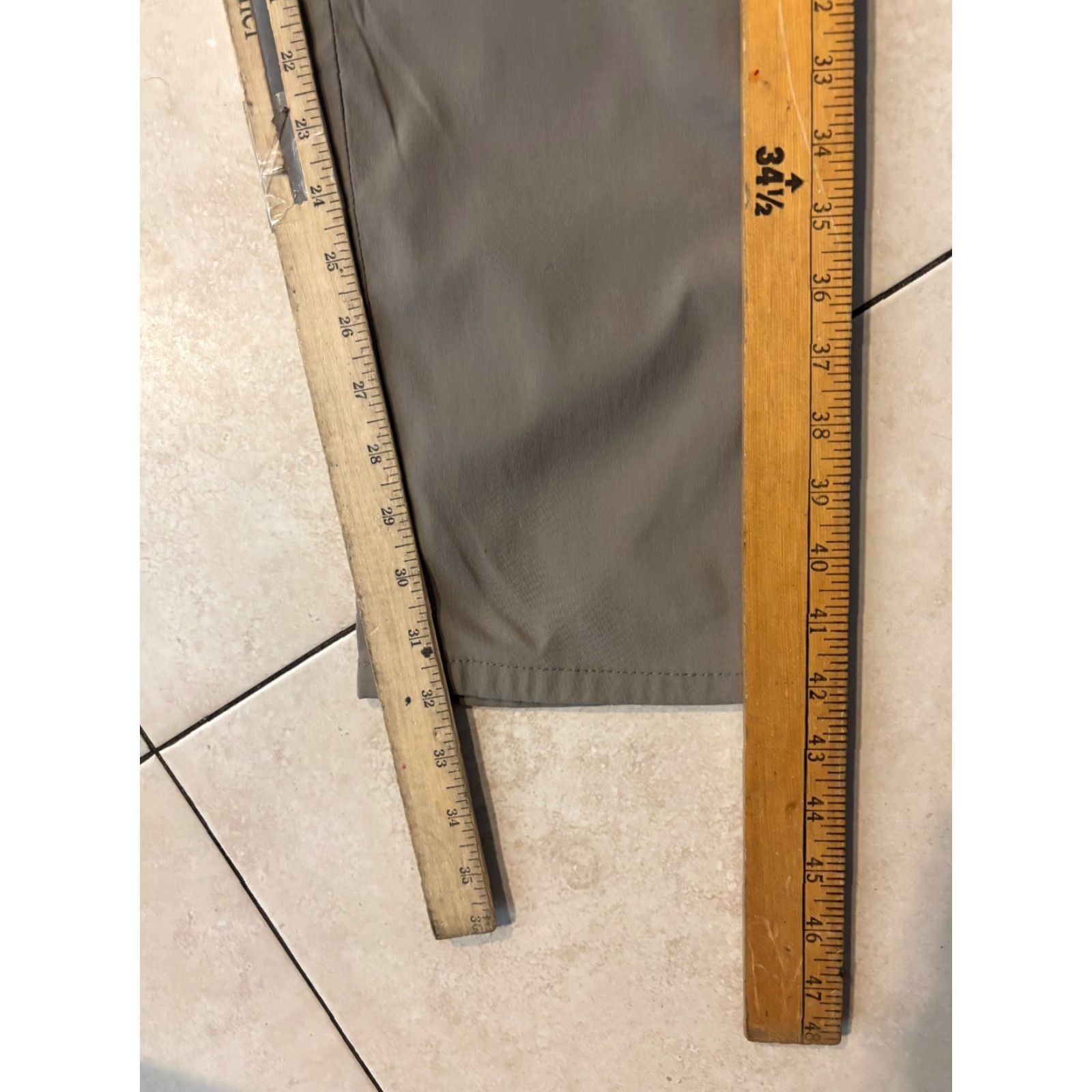 Wrangler Wrangler 10NW788FR Men's Khaki Cargo Pants 34x32 Beige Flat Front Pockets Cargo Mens 34in Inseam Straight 5568 Size US 34 / EU 50 - 6 Thumbnail