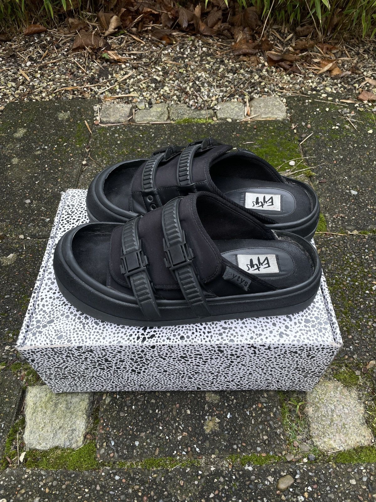Eytys Eytys Capri Neoprene Slides Size US 10.5 / EU 43-44 - 2 Thumbnail