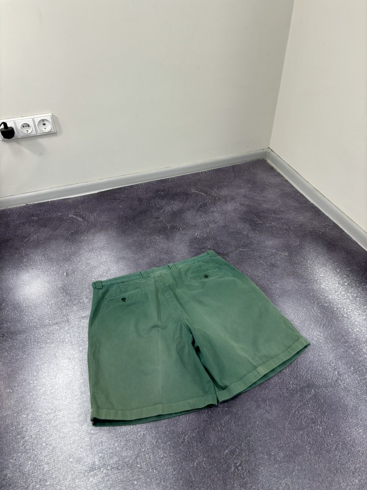 Paul & Shark Vintage Paul & Shark Yachting Men’s Faded Green Shorts Size US 40 / EU 56 - 13 Thumbnail