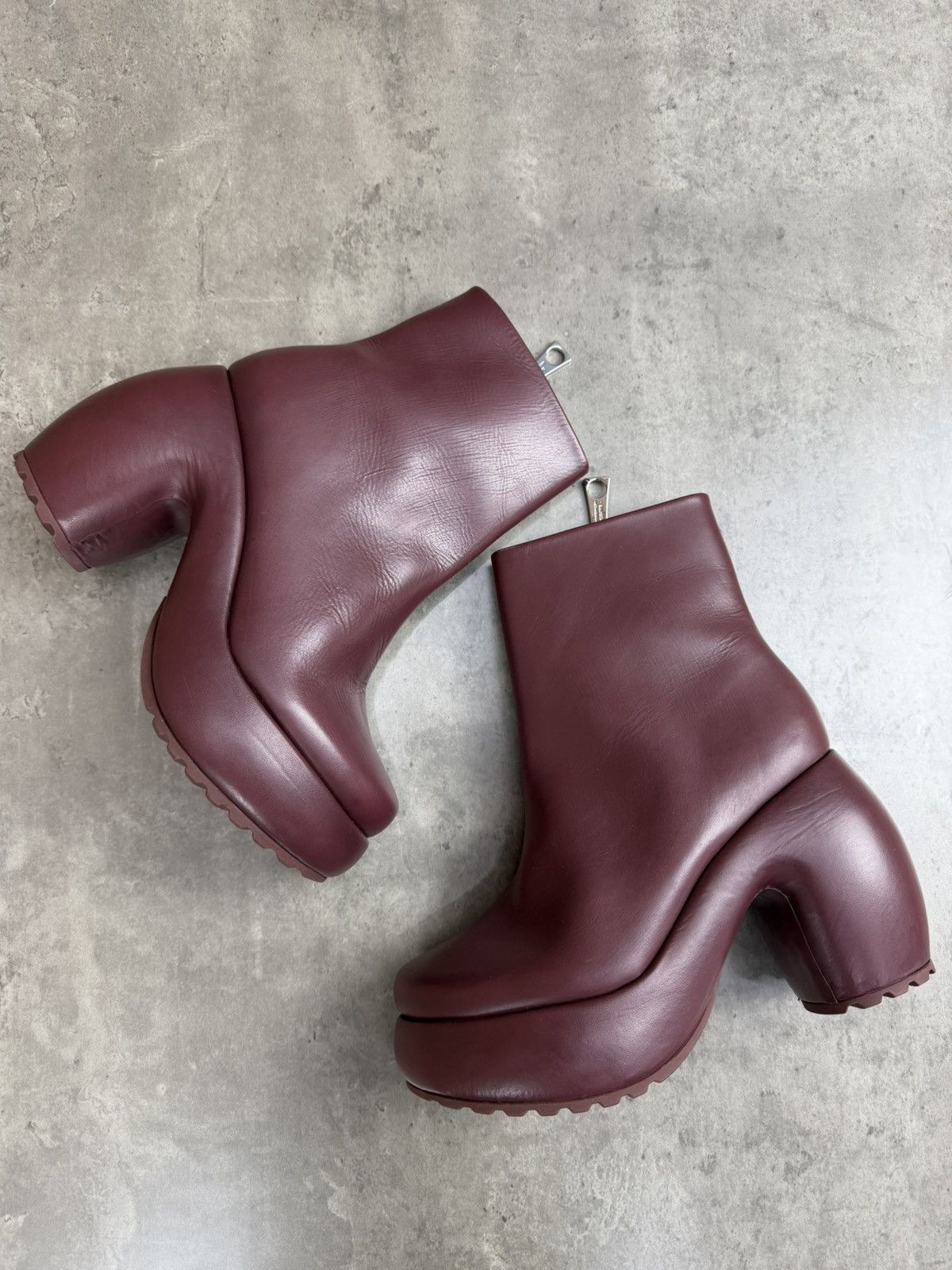 Japanese Brand at.kollektive Natacha Ramsay-Levi Platform Ankle Boots Size US 9 / IT 39 - 1 Thumbnail