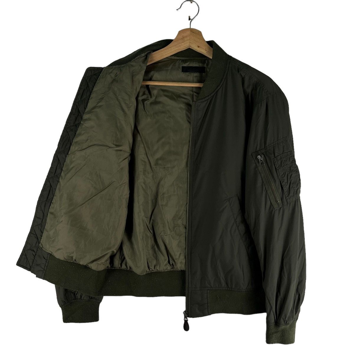 Japanese Brand 🔥RIOT RIOT VINTAGE BOMBER JACKET UNIQLO JAPAN ISSEY MIYAKE Size US M / EU 48-50 / 2 - 8 Thumbnail