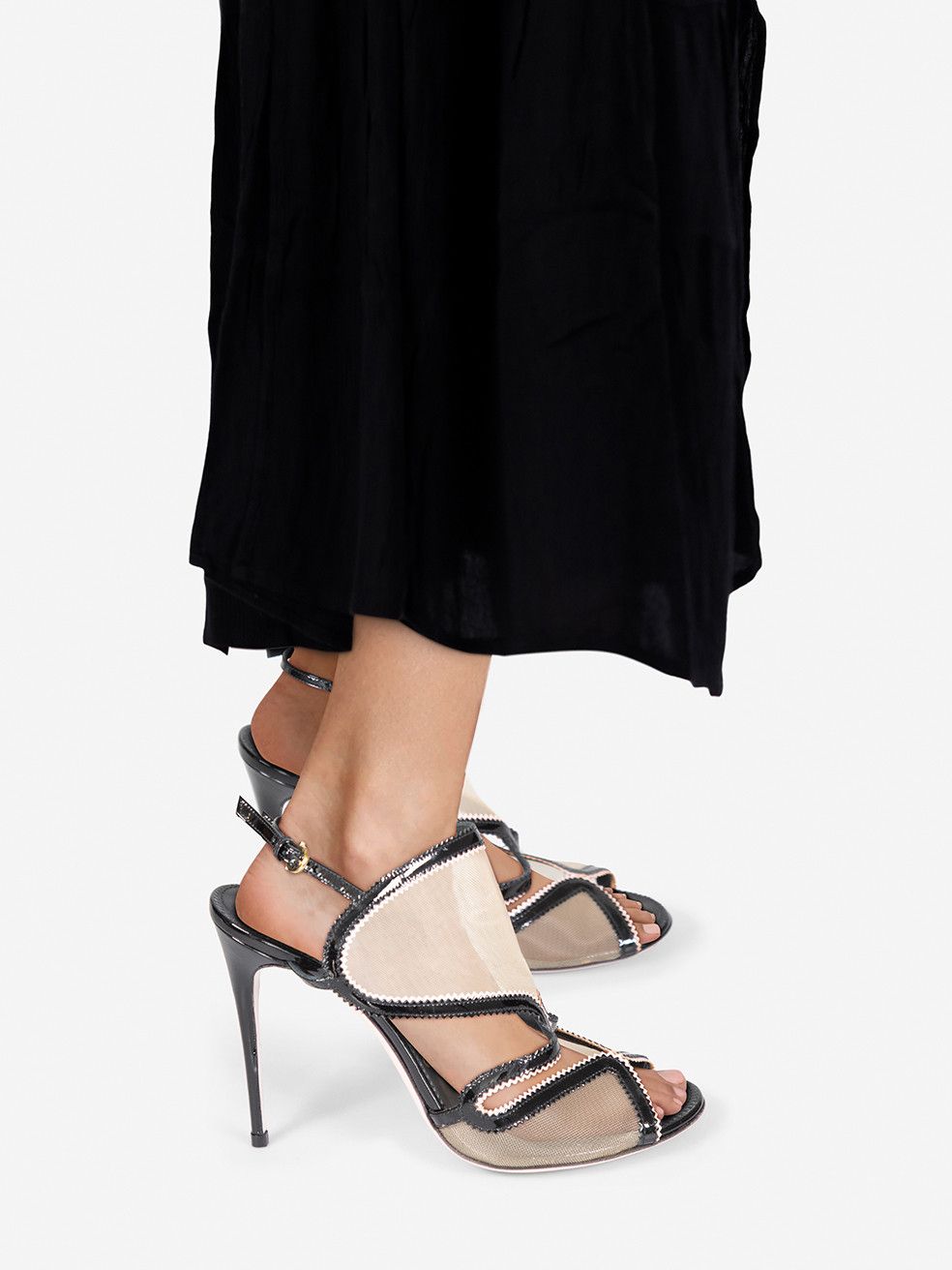Salvatore Ferragamo Ariel Leather Sandal | Grailed