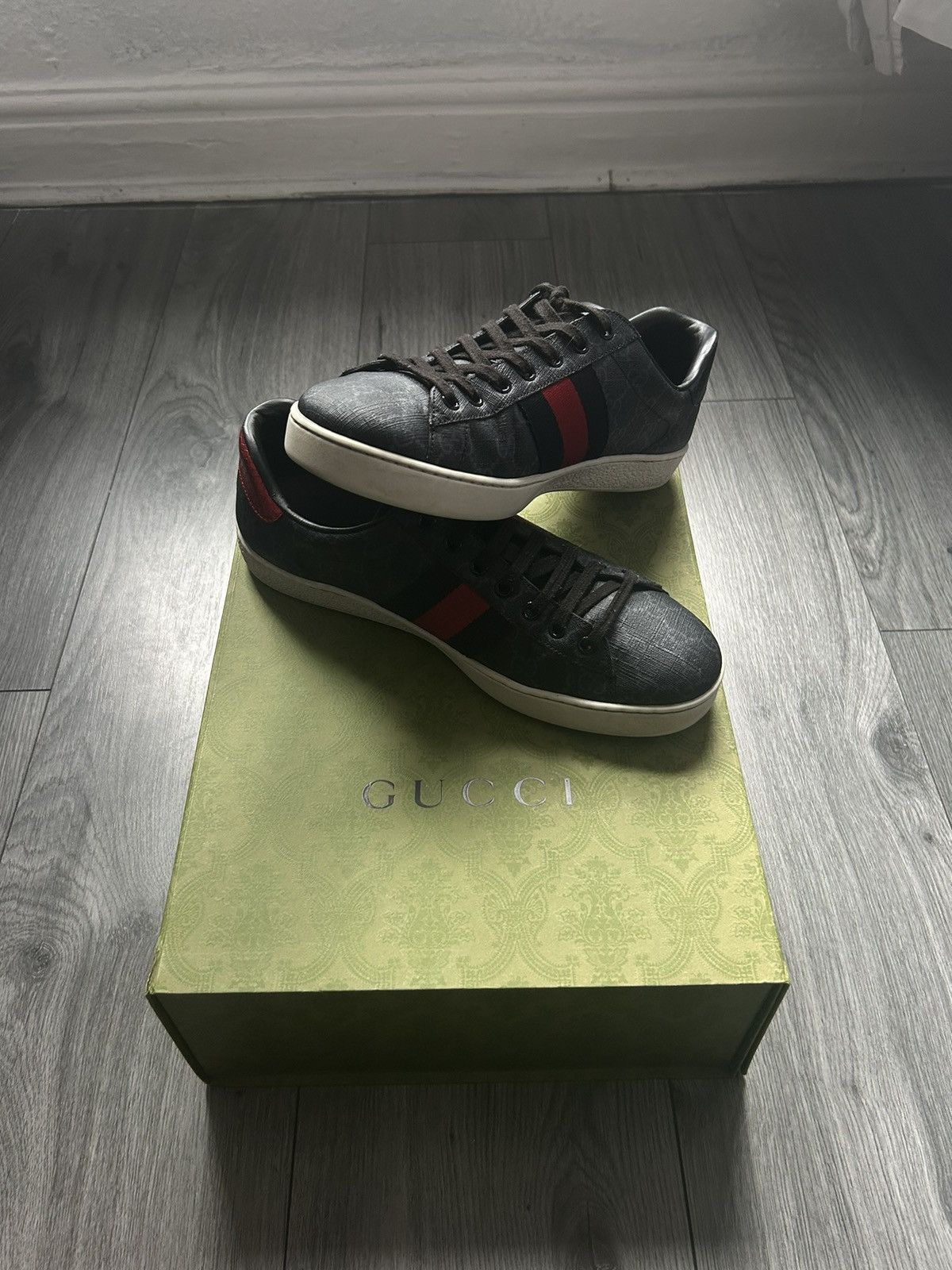 Gucci Gucci Ace Shoes Men Size US 8 / EU 41 - 2 Thumbnail