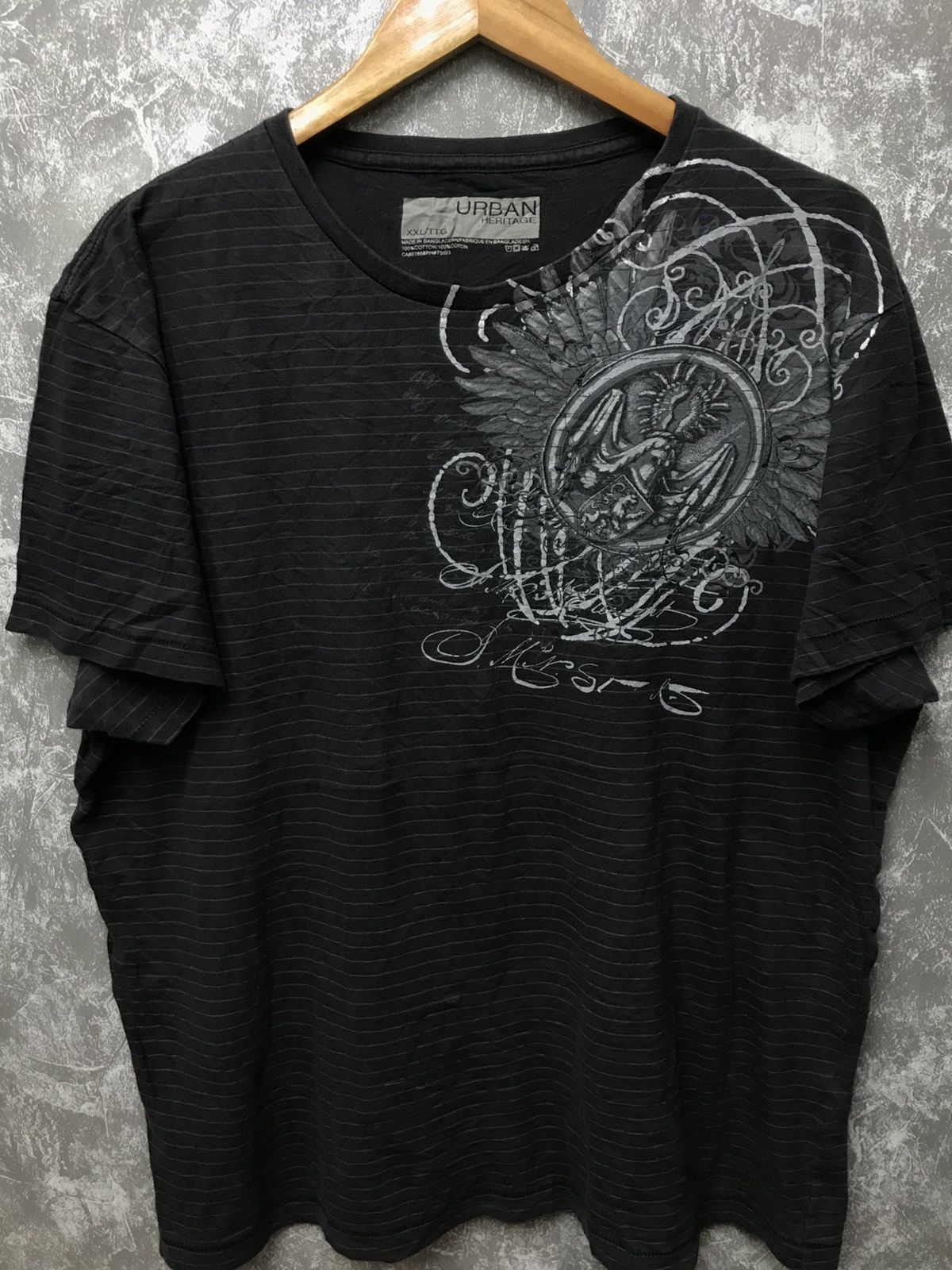Urban Heritage Urban Heritage Affliction Wing Y2K Graphic Tee Size US XL / EU 56 / 4 - 1 Thumbnail