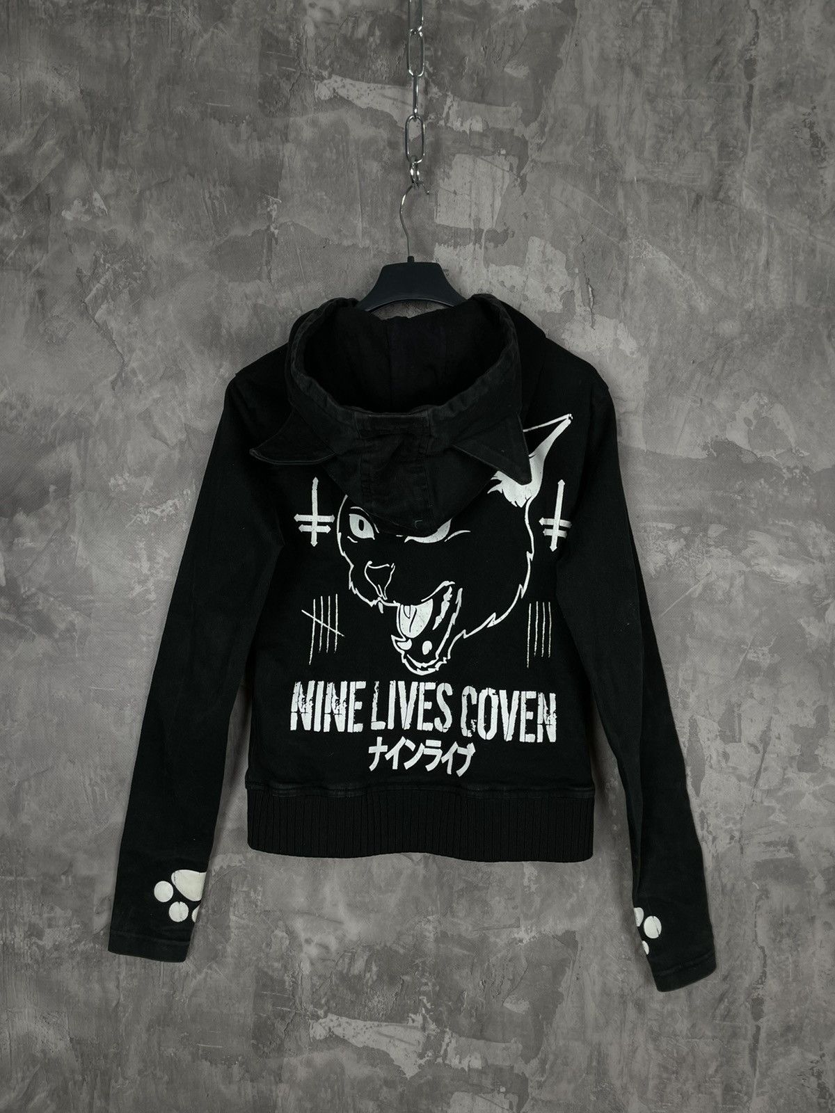 If Six Was Nine × Le Grande Bleu (L.G.B.) × Vintage Vintage Hysteric Glamour Style Japanese Y2K Zip Hoodie Size S / US 4 / IT 40 - 3 Thumbnail