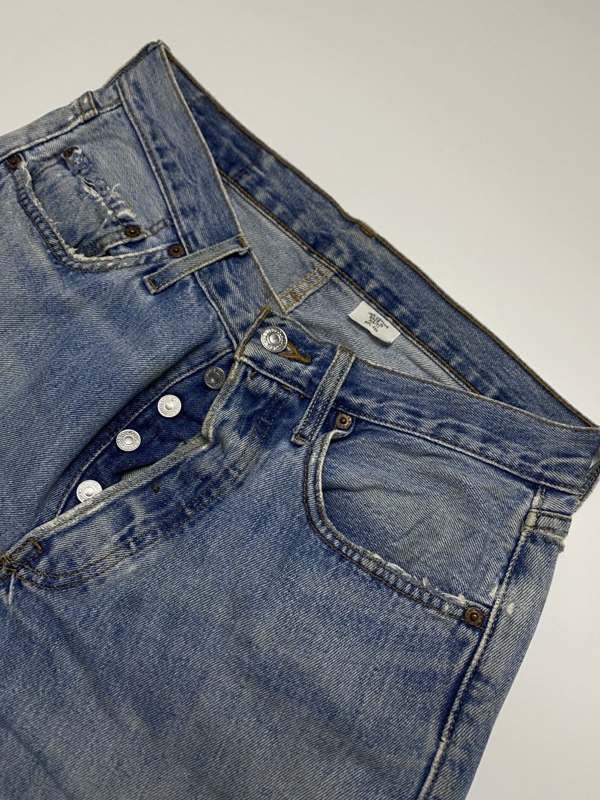 Levi's Levis 501 Straight cut soft blue W32 Size US 33 - 4 Thumbnail