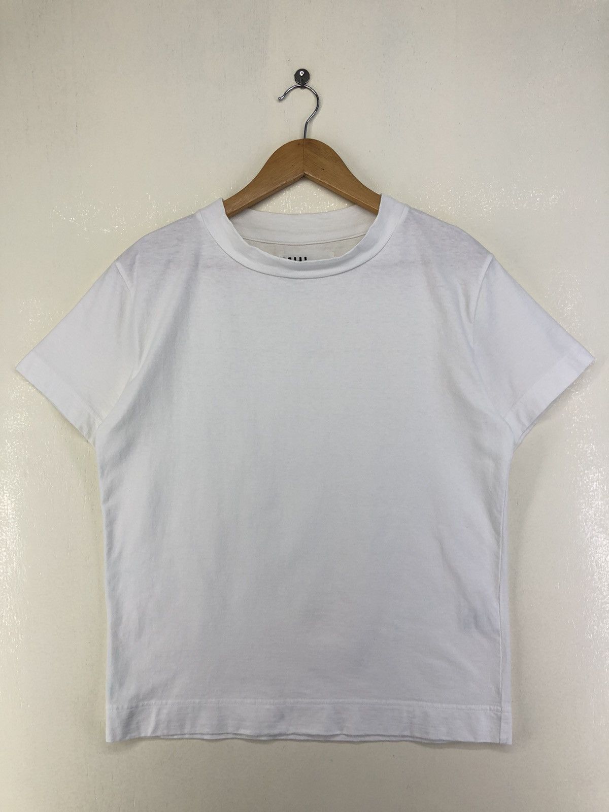 image of Archival Clothing x Margaret Howell Vintage Margaret Howell Mhl White Plain Tshirt (Size Medium)