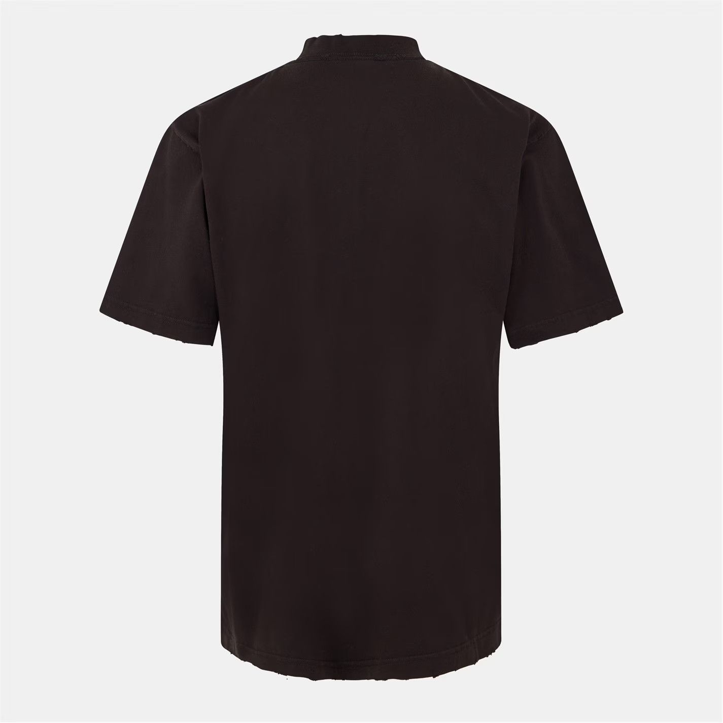 Balenciaga o1g2r1mq0226 Happy Valentines T-Shirt in Washed Black Size US XS / EU 42 / 0 - 2 Thumbnail