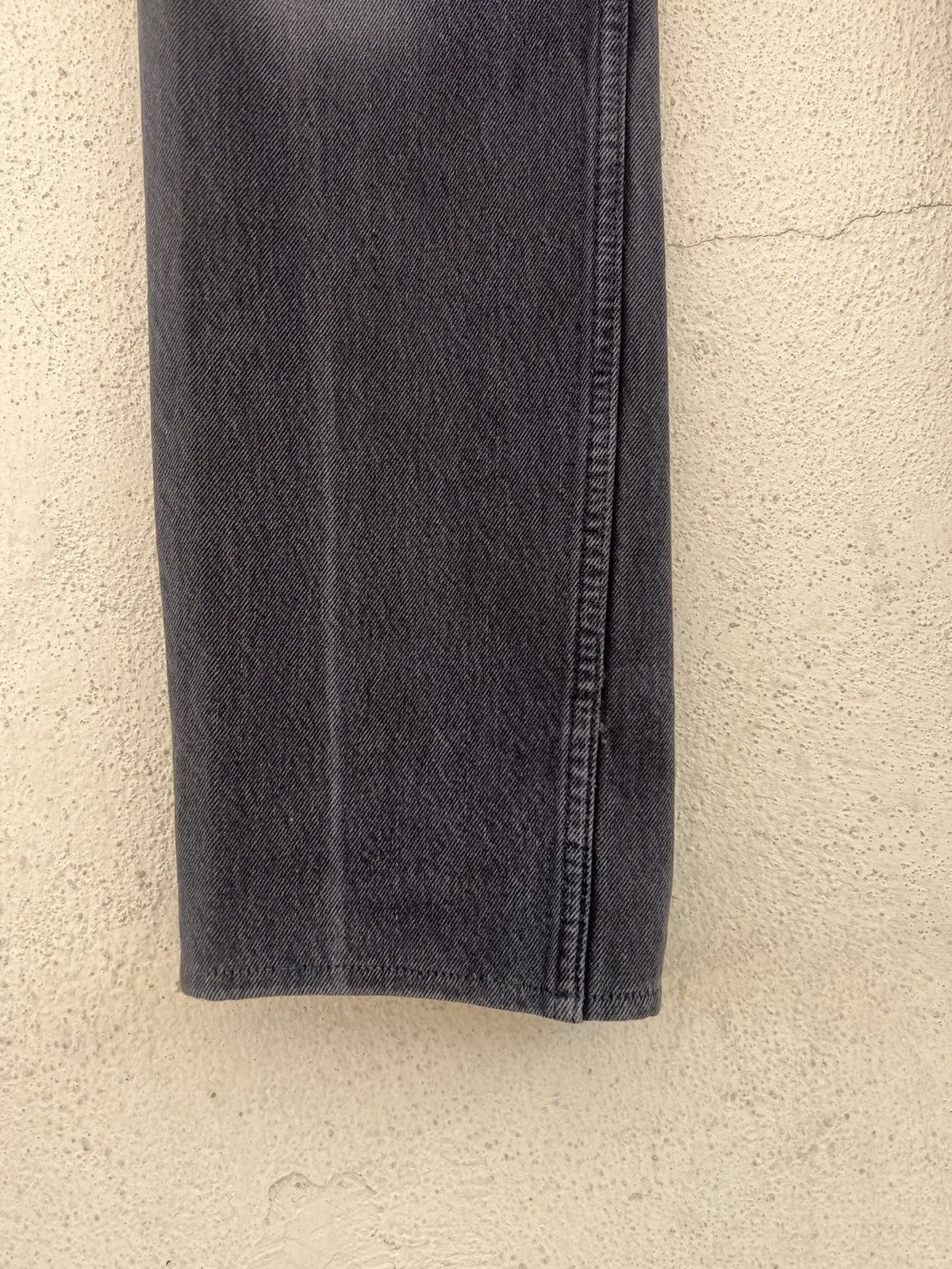 Levi's Vintage 80s Levi’s 501 Distressed Fade Black Denim Jeans Size US 30 / EU 46 - 9 Thumbnail