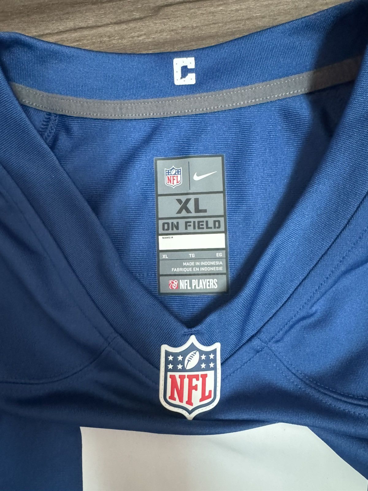 Nike Indianapolis Colts Carson Wentz #2 NFL On Field Jersey Size US XL / EU 56 / 4 - 5 Thumbnail