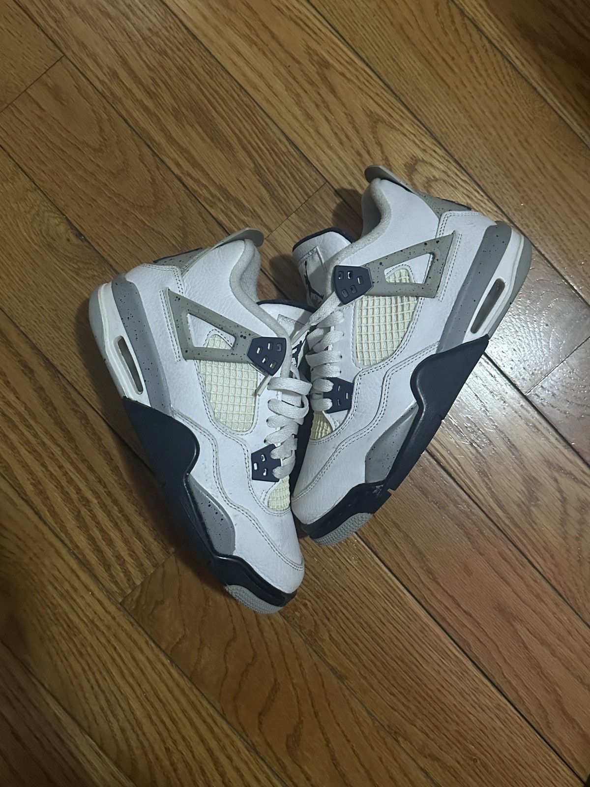 Jordan Brand Air Jordan 4 Retro GS ‘Midnight Navy’ Size US 5 / EU 37 - 2 Thumbnail