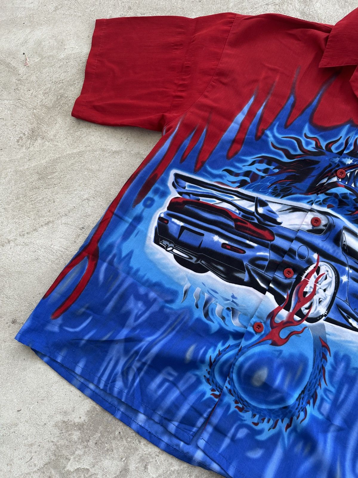 Other Vintage Y2K Dragon Rx-7 Shirt Men’s Size XXXL Size US XXL / EU 58 / 5 - 3 Thumbnail