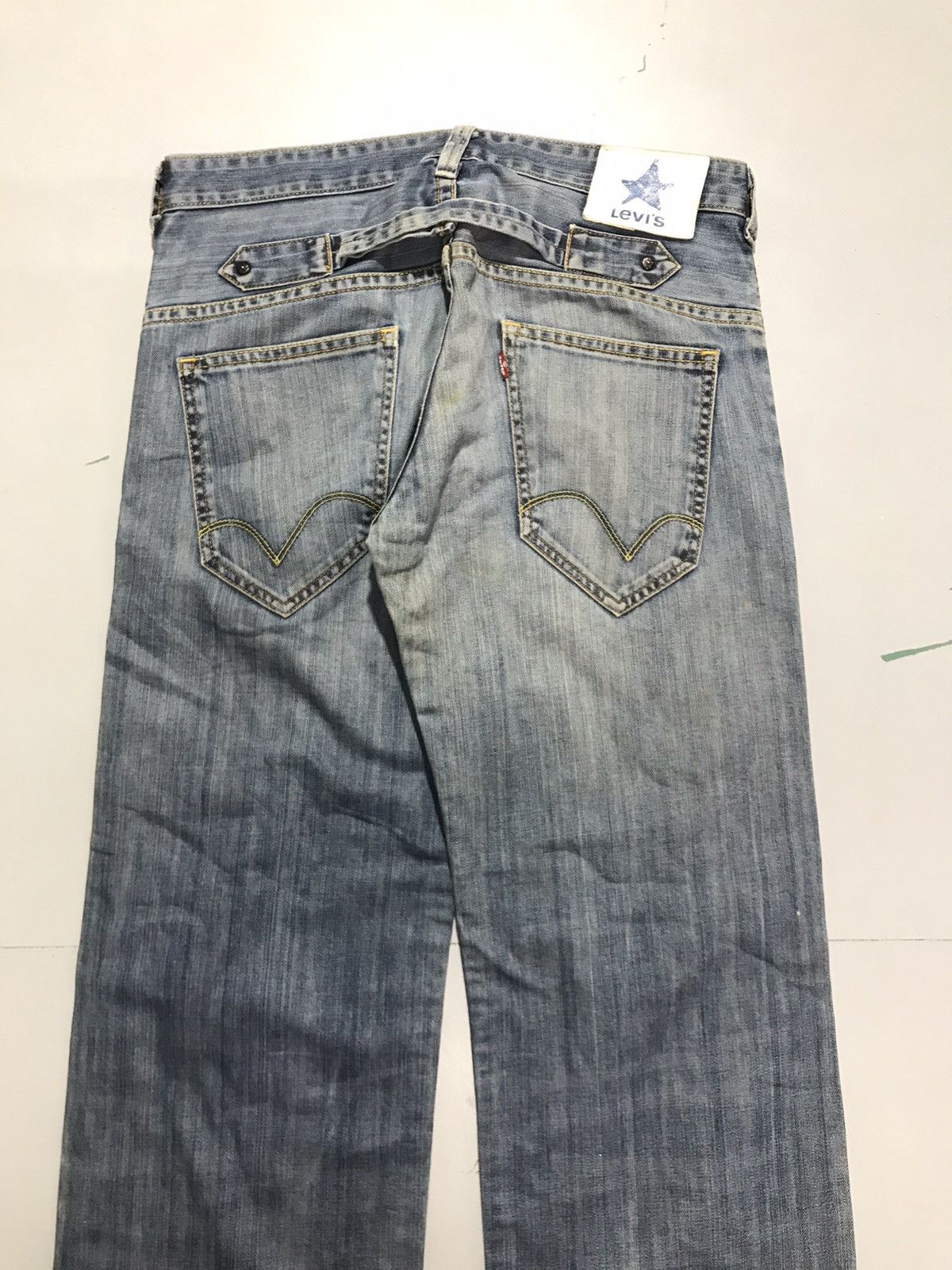 Levi's Vintage Levi’s buckle belt denim Size US 34 / EU 50 - 10 Thumbnail