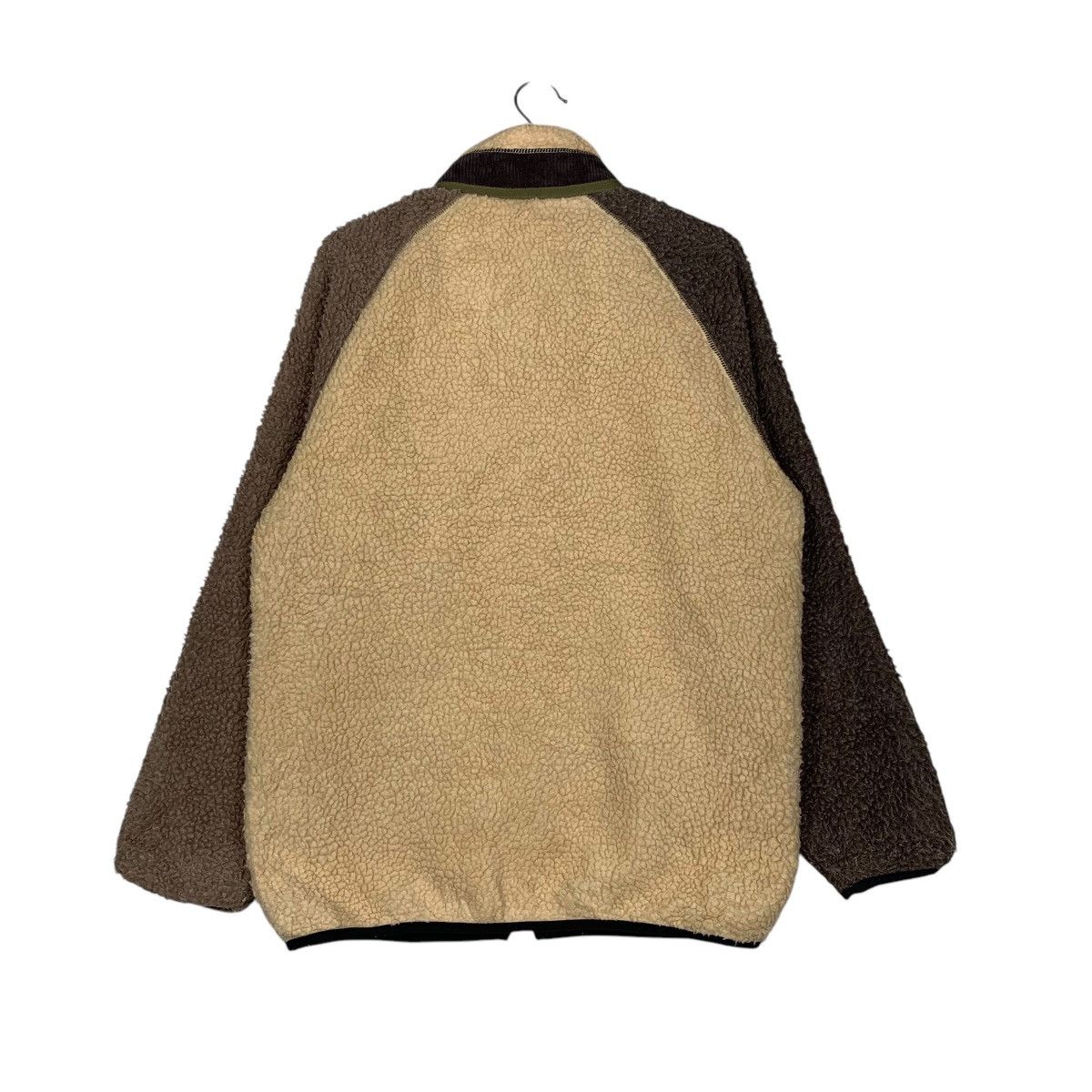 Japanese Brand Japanese Brand Power To The People Color Block Sherpa Jacket Size US L / EU 52-54 / 3 - 7 Thumbnail