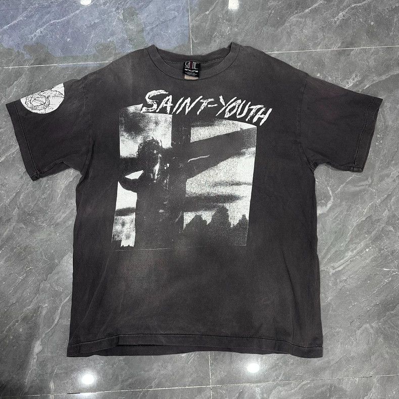 Saint Michael Saint Michael Black water washing nun short sleeved Size US XL / EU 56 / 4 - 1 Thumbnail