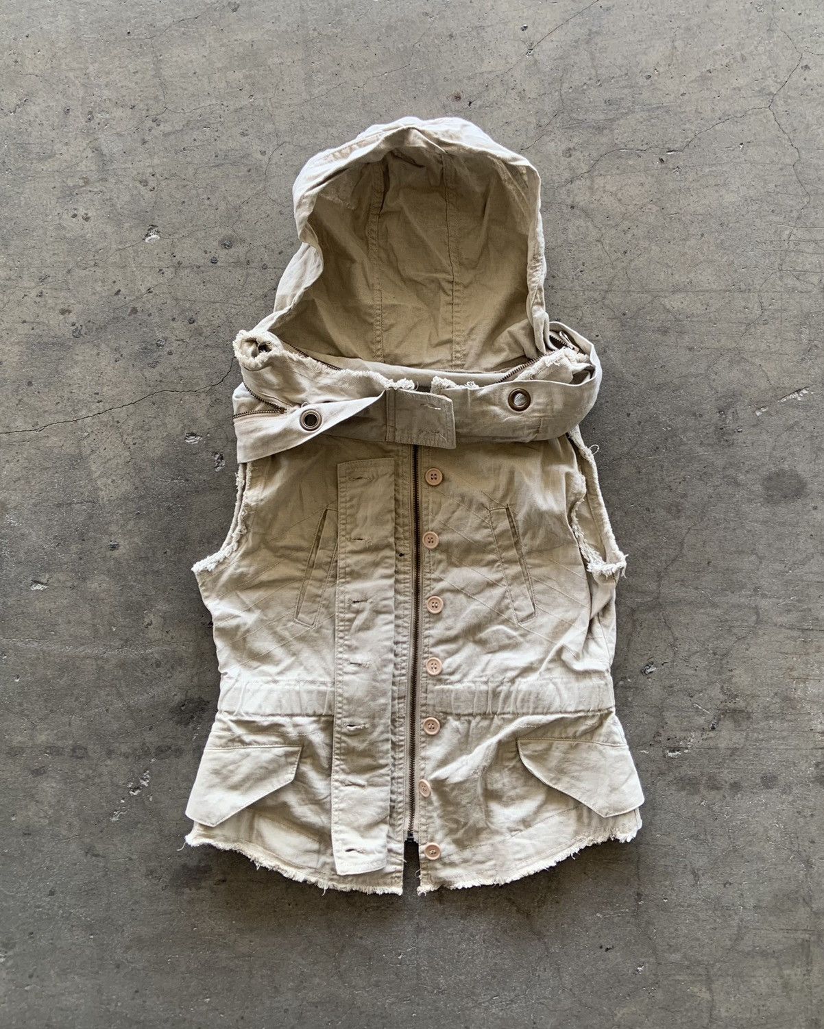 If Six Was Nine × Japanese Brand × Le Grande Bleu (L.G.B.) Goa Bono Style Vest Canvas Size US M / EU 48-50 / 2 - 4 Thumbnail