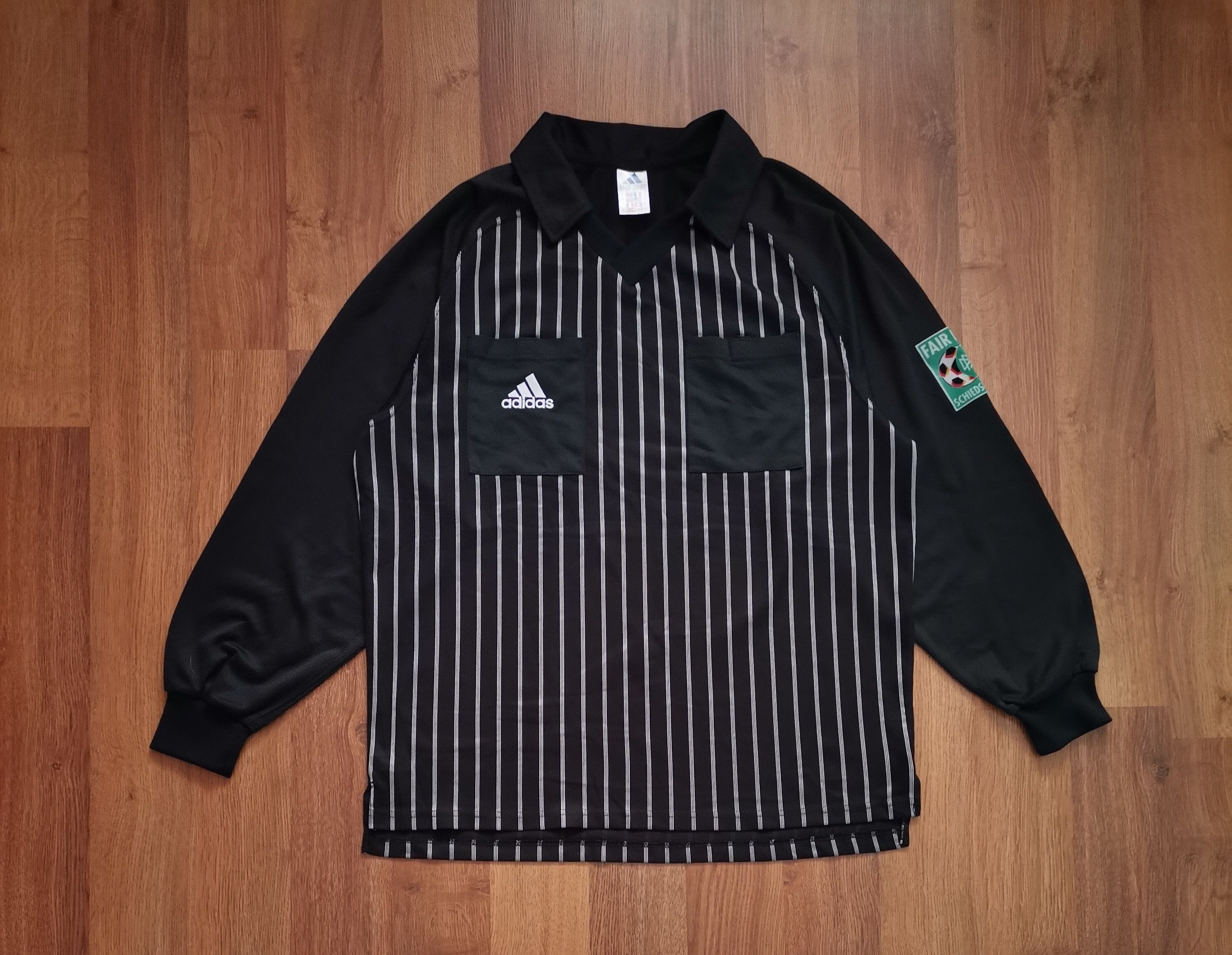 Adidas Vintage Adidas '80s Striped Jersey Size US M / EU 48-50 / 2 - 1 Thumbnail