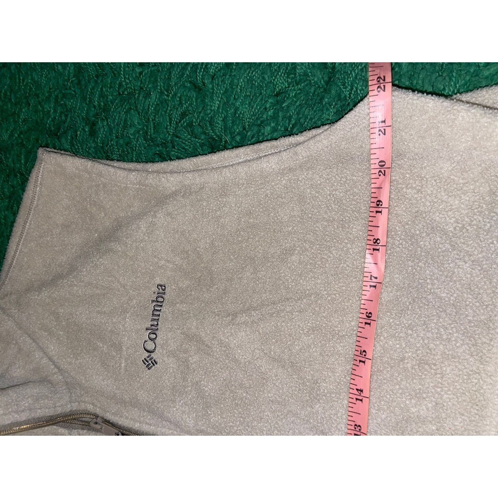 Columbia Womens Columbia Brown Fleece Vest Full Zip Outerwear L Large Size L / US 10 / IT 46 - 7 Thumbnail