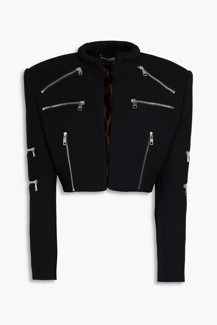 Dolce & Gabbana o1y0825 Jacket in Black Size M / US 6-8 / IT 42-44 - 1 Thumbnail
