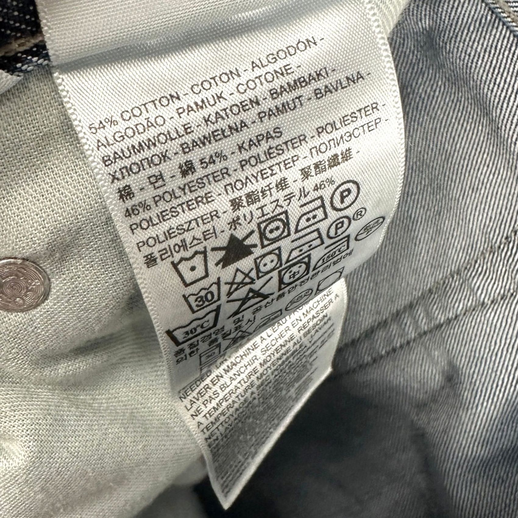 Levi's Levi's 514 Mens Straight Fit Jeans 38X32 Blue Distressed Red Tab 5 Pocket Denim Jeans Regular Waist 38 Inseam 32 Womens Mens? Size US 38 / EU 54 - 6 Thumbnail