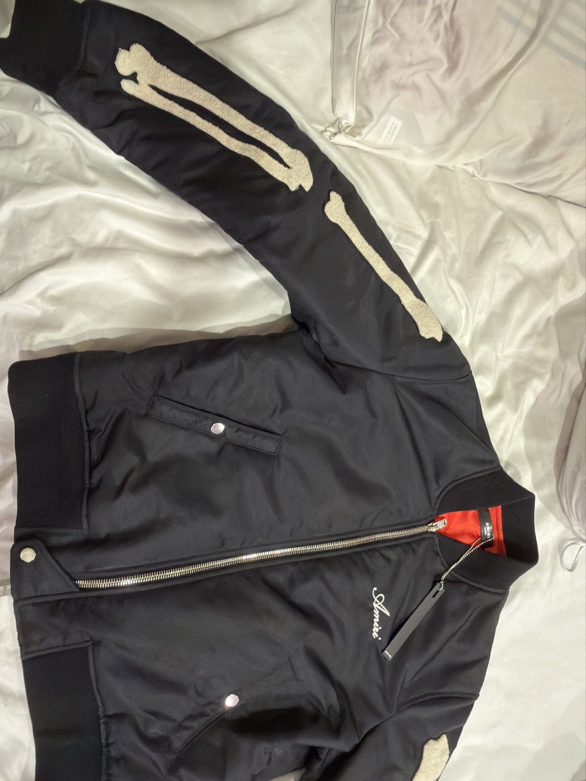 Amiri Amiri Bones Bomber Jacket Size US XL / EU 56 / 4 - 3 Thumbnail