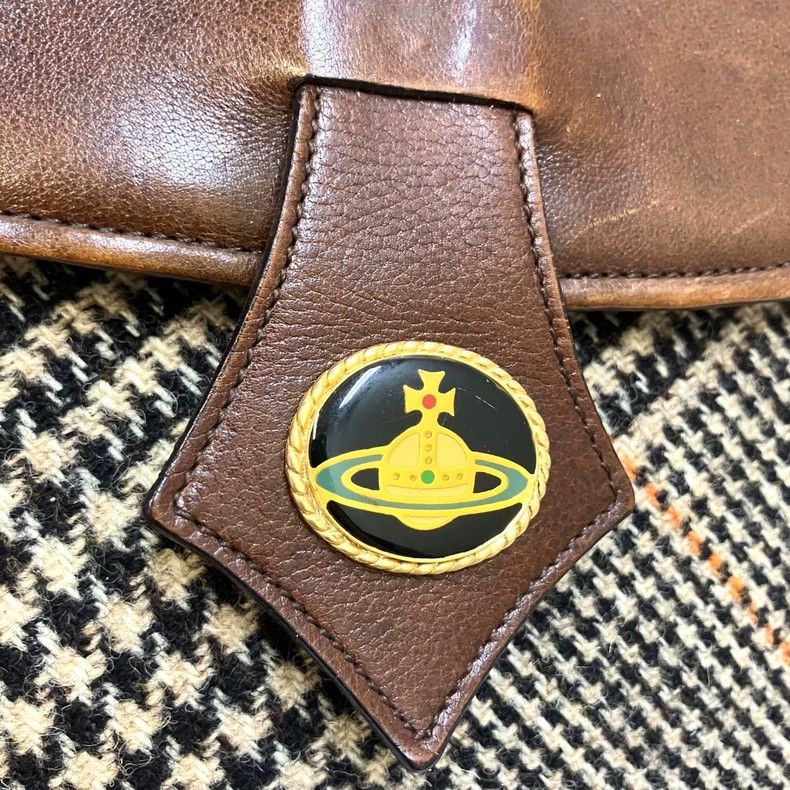 Vivienne Westwood Vivienne Westwood Classic brown checkered porcelain buckle Size ONE SIZE - 4 Thumbnail